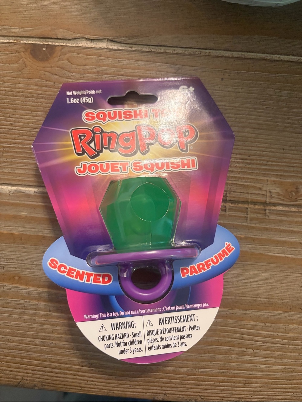 Scented Ring Pop squishy Toy - Green